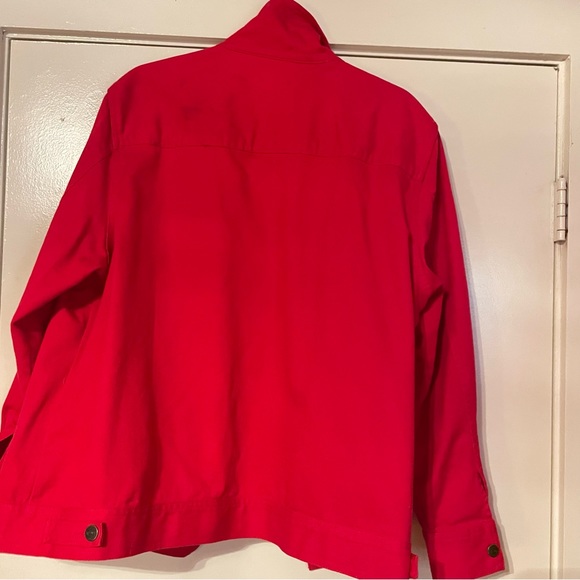 Bridge water studio 💯 cotton trucker denim jacket. - Picture 4 of 5